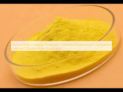 المواد الكيميائية لمعالجة مياه الصرف الصحي Al2Cln ((OH) 6-n Polyaluminum Chloride لتنقية المياه بشكل آمن وفعال